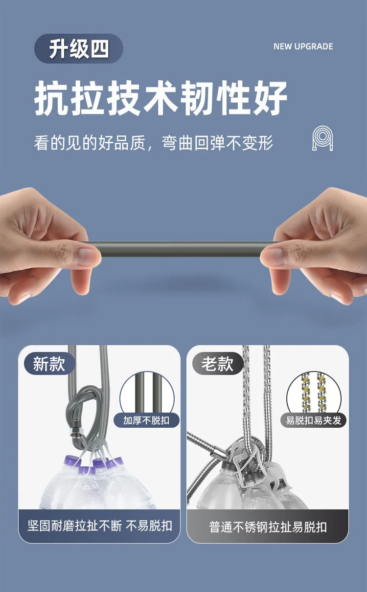Shower Head Hose Extension Pipe 1.5/2m 360&deg; Rotation Flexible Anti Winding Explosion-proof plumbing hose,shower hose extender,plumbing supply hose