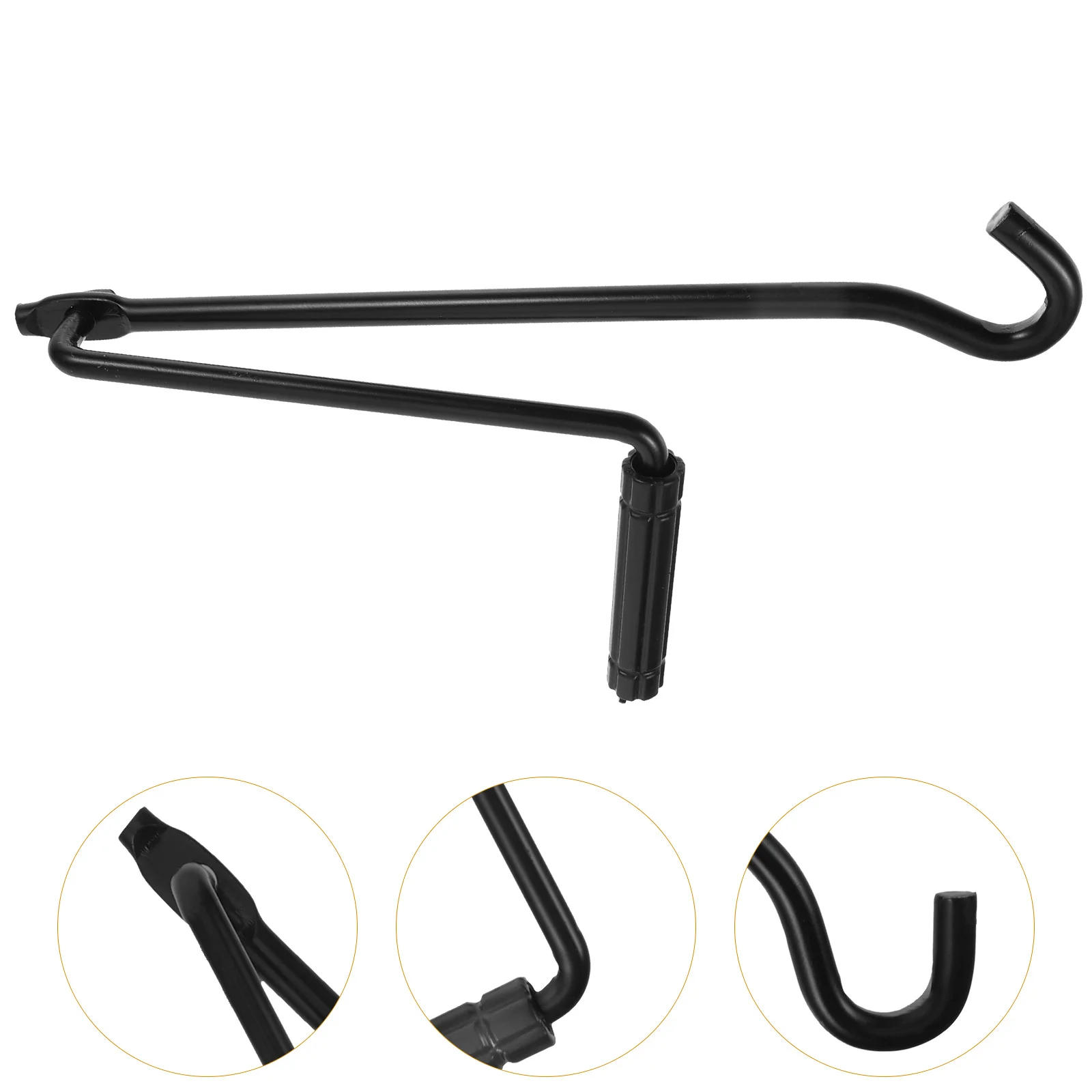 

Car Jack Trailer Accessories Handle Crank Hook Automotive Metal Lift Tools Scissor Arm