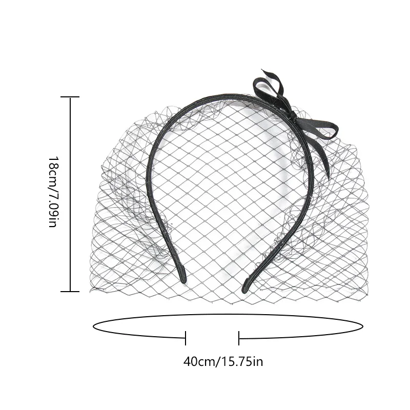 DIY Bridal Veil Headband Veils Wedding Fascinator Birdcage Veil Face Mini bridal veil