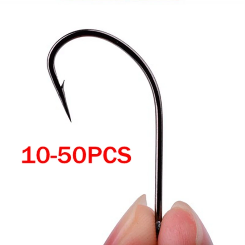 10 Pcs Hooks Accessories Swivells Barbless Jig Head Fish Machine Triple Bulk Tackle Double