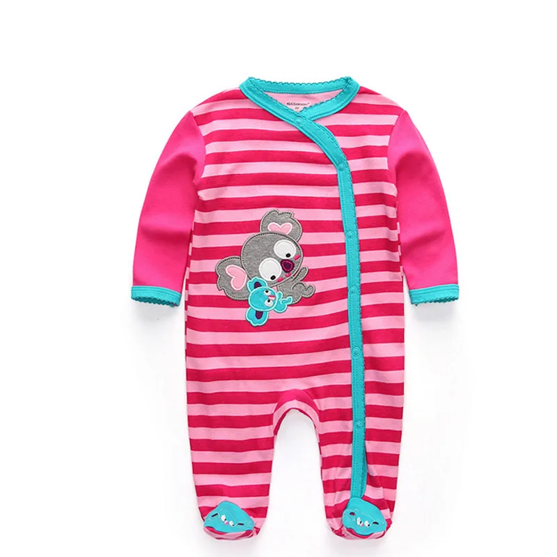 1 Piece Baby Girl Cotton Romper