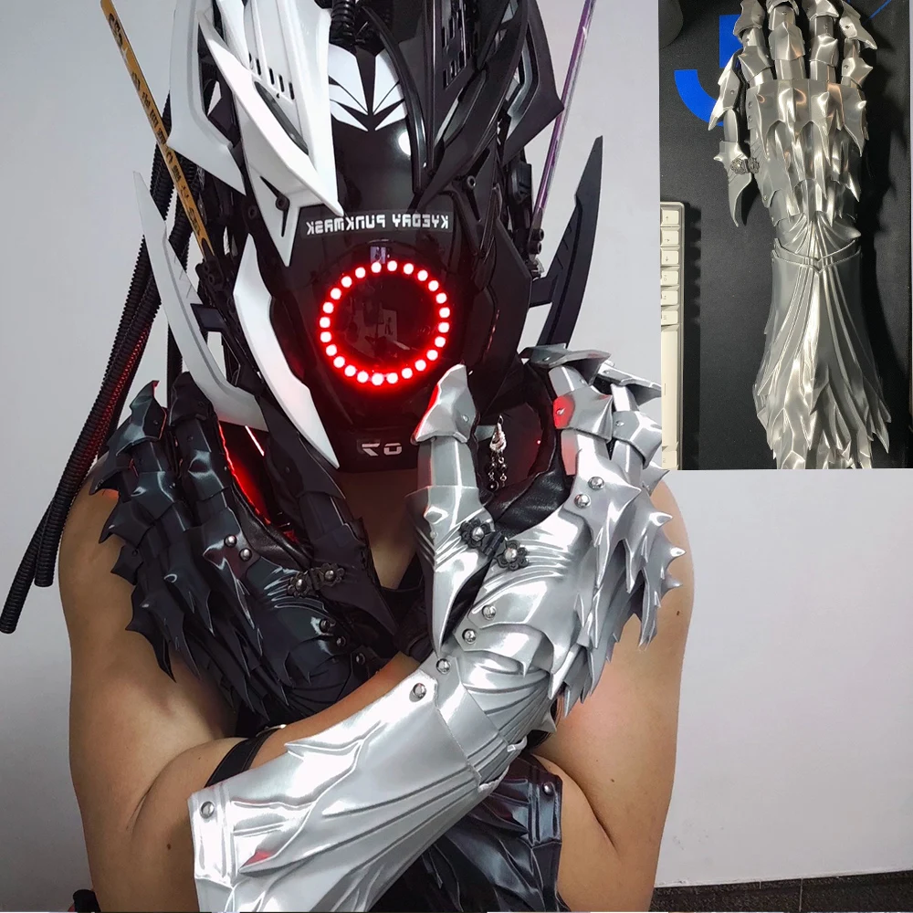 guantes de seda impresa en 3d, material pla, un par de guantes de utilería para cosplay, se pueden personalizar, guantes en forma de dragón, accesorios para niños Guantes de seda impresa en 3D, Material PLA, un par de guantes de utilería para Cosplay, se pueden personalizar, guantes en forma de dragón, accesorios para niños 5