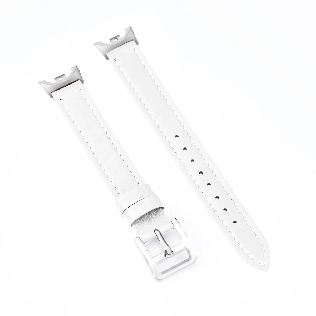 Premium Leather Wrist Strap for Mi Band 8 – Elegant Replacement Sports Bracelet
