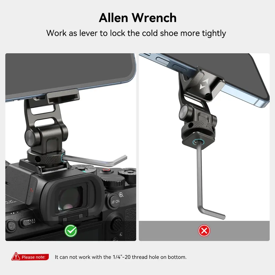 Supporto Per Telefono SmallRig - Morsetto Con Interruttore Rapido Per Vlogging E Video - Foto 12