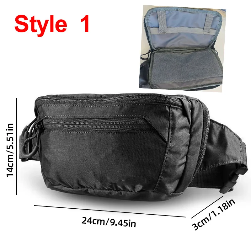 Waterproof Tactical Waist Bag for Men Outdoor Camping Hiking