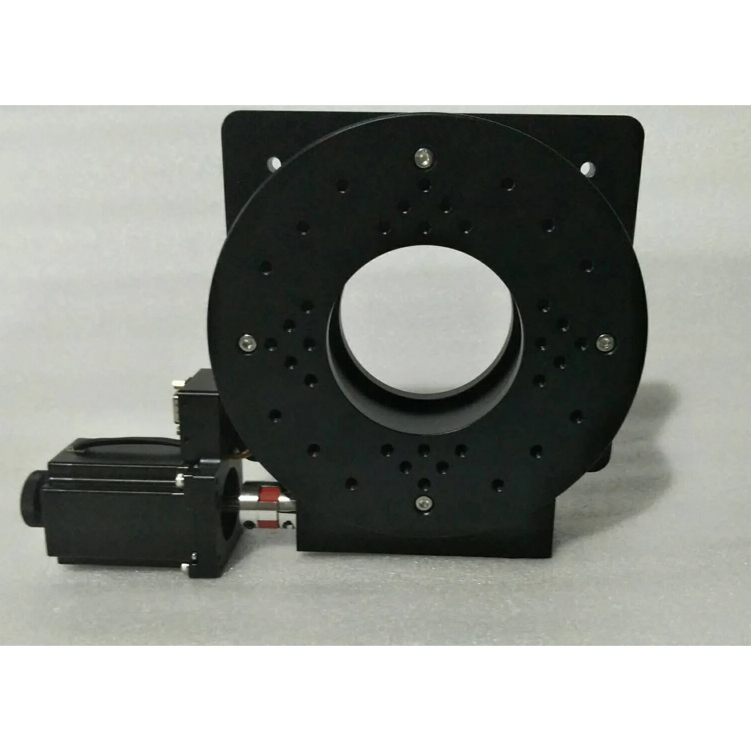 Motorized Rotary Stage, Diameter 200mm, Clear Aperture 30mm