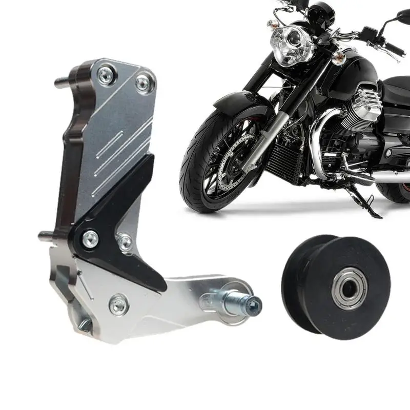 

Универсальный роликовый натяжитель цепи мотоцикла инструмент из алюминиевого сплава Универсальный натяжитель цепи регулятор прочный и удобный