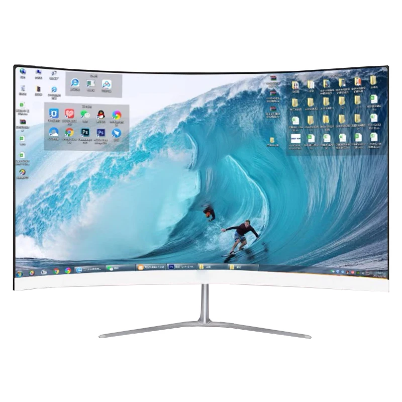 

75Hz 32 inch 1k curved gaming monitor with displayport