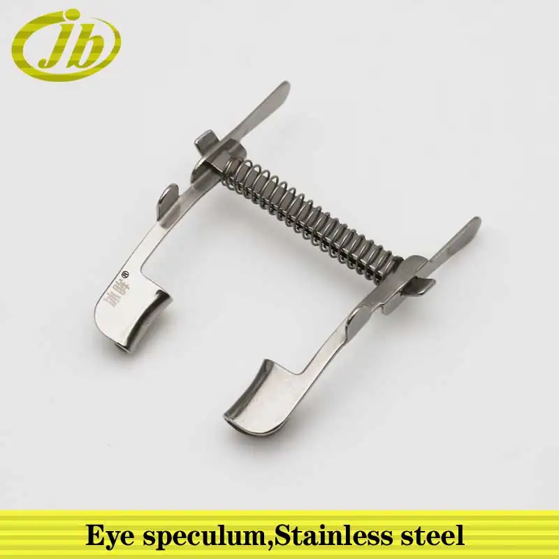Eye speculum with the spring stainless steel ophthalmic instruments