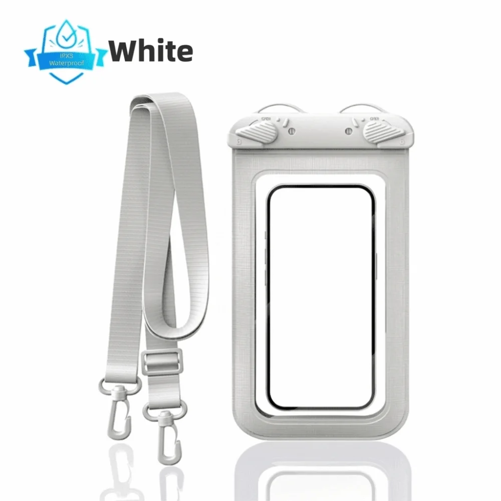 Waterproof Phone Bag with Hanging Rope and Touch Screen Access