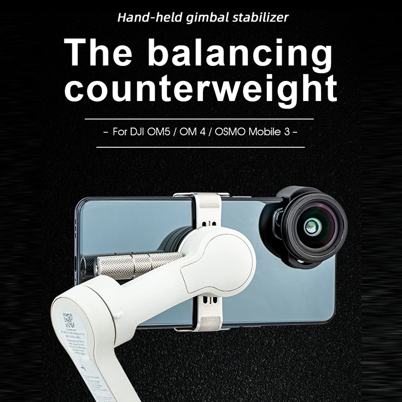 Handheld Gimbal Accessories Gimbal Counter For DJI OM 6/OM 5/OM 4/OSMO Mobile 3 Weight Accessories Kit With Balancing 10G + 20G + 20G Sets