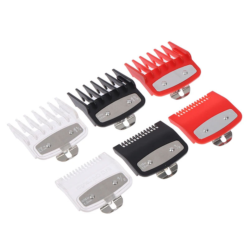 2pcs/Set Hair Clipper Guide Comb Cutting Limit Combs Standard Guards Attach Parts Electric