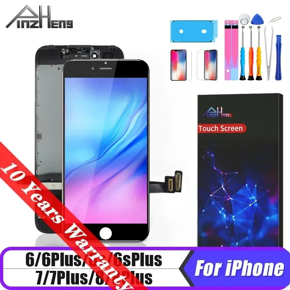 PINZHNEG Screen LCD For iPhone SE 8 PLUS 6 6S 7 Plus Display Incell Replacement Screen 10 Years Warranty lcd display screen