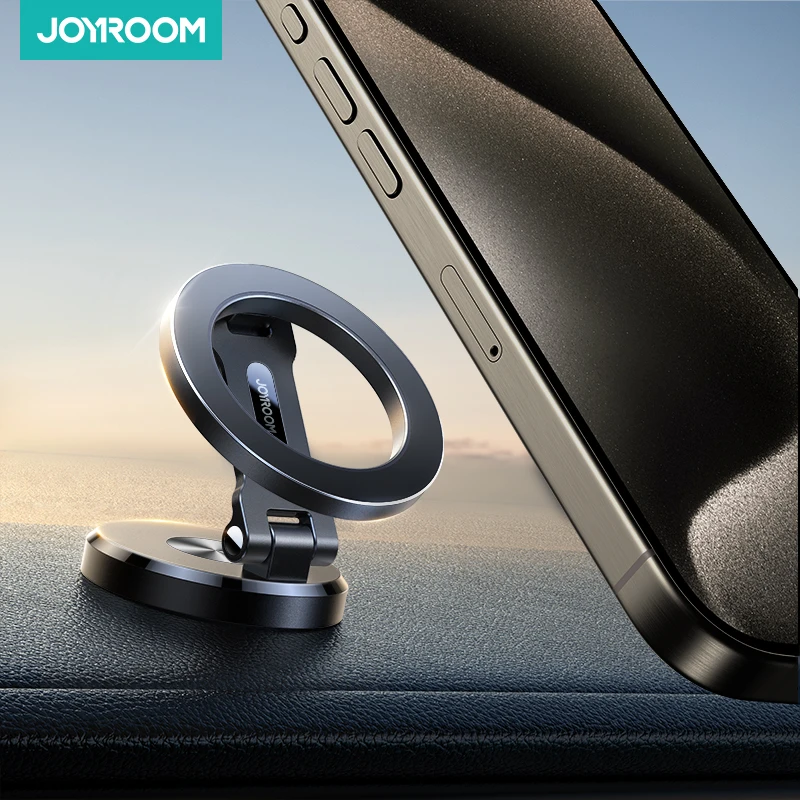 Jagyoom-Suporte dobrável magnético para telefone de carro, universal, forte, para samsung, huawei, iphone 15, 14, 13 pro max