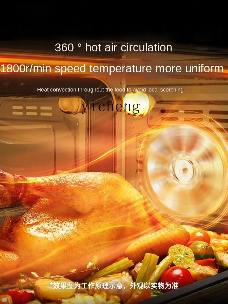 Tqh Oven 90 Liters Large Capacity Electric Oven Household Oven Open Hearth Two-in-One Private Room Baking Roasted Sweet Potatoes 3