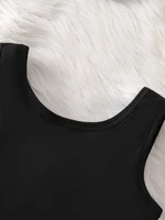 Ensemble de robe simple et élégante pour filles de 8 à 12 ans, jupe trapèze plissée au genou sans manches de couleur unie + gilet boutonné à manches longues, ensemble de robe de soirée décontractée au quotidien pour filles 5
