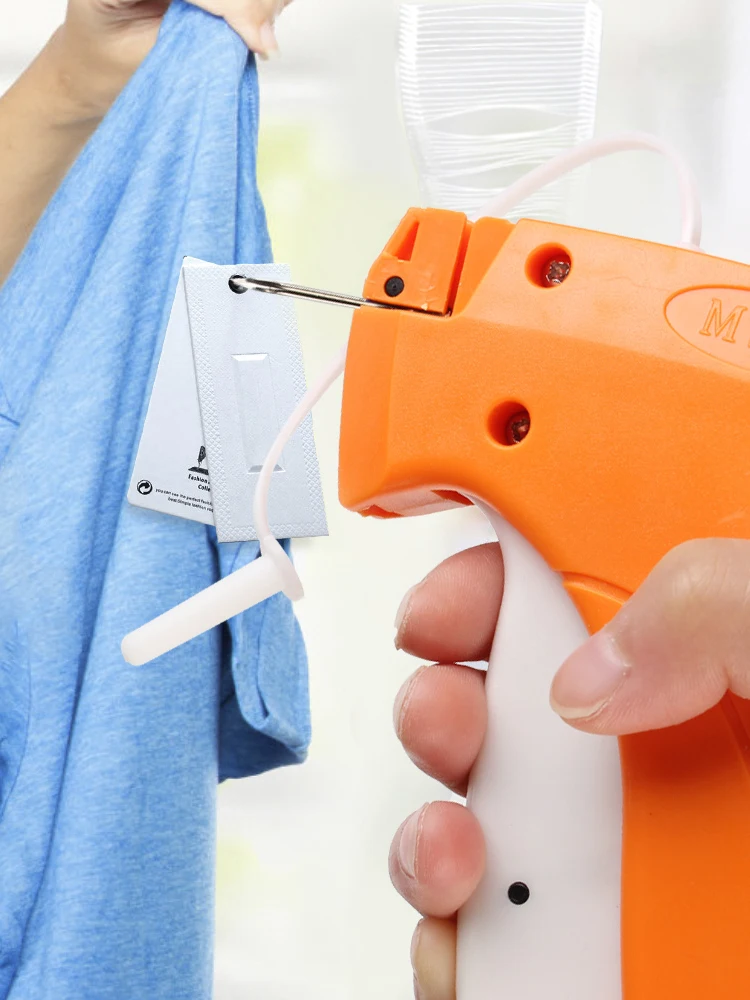 Description Picture 4 of itemTagging Tag Gun DIY Apparel Tagging Guns Sewing Craft Tool Labeller Machine Clothes Garment Price Label Gun Material ABS Plastic