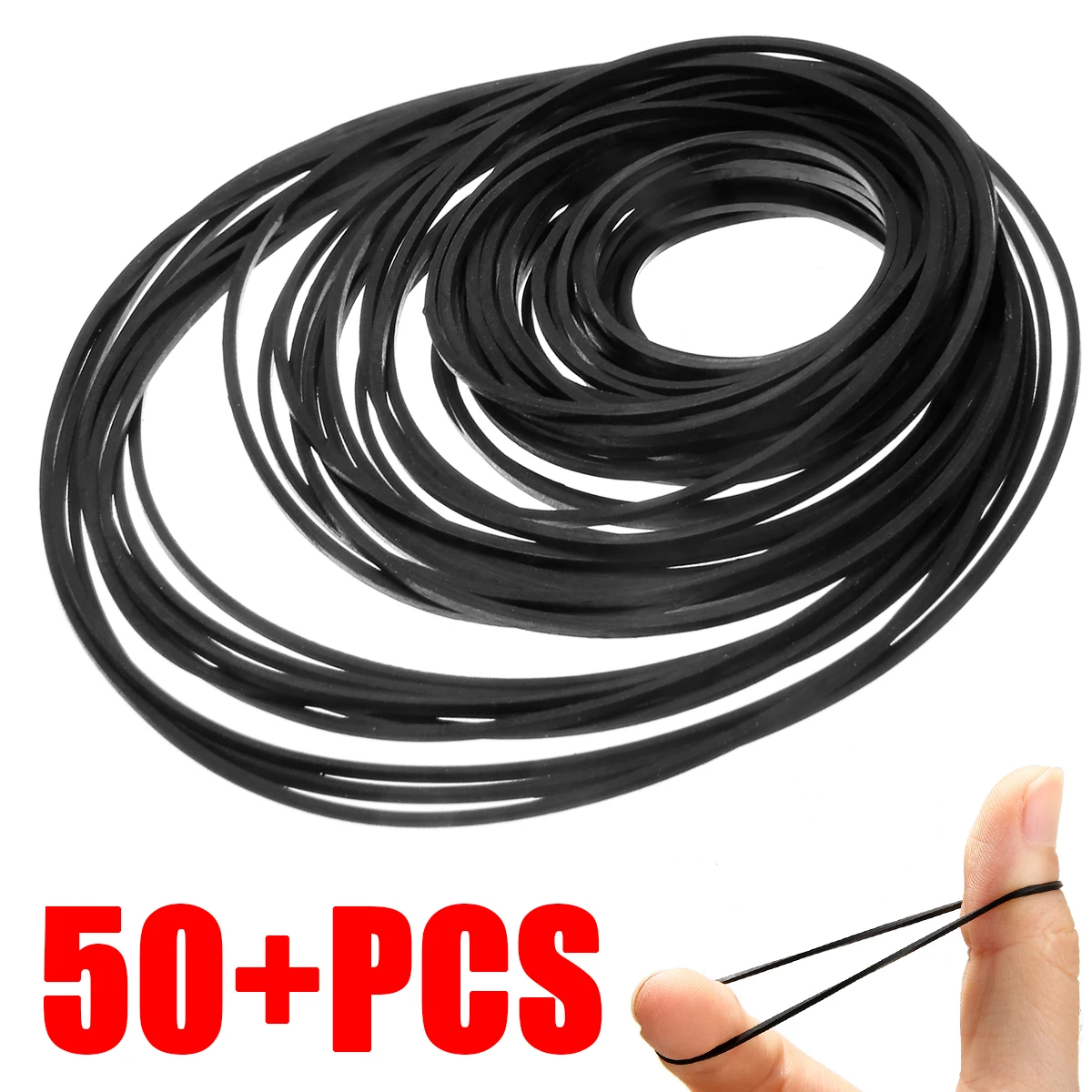 50+pcs Universal Repair Tape Machine Belt 40-130mm Mix Cassette Tape Machine Square Belt For Recorders Walkman lcd module computer flat machine constant strong system of the ming de system flying tiger system 7 inch screen universal new ge