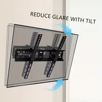 BEISHI LED LCD TV  Wall Mount Bracket 32-55 Inch Universal Tilted Adjustable TV Stand Holder Max Load 30KG VESA 400x400mm