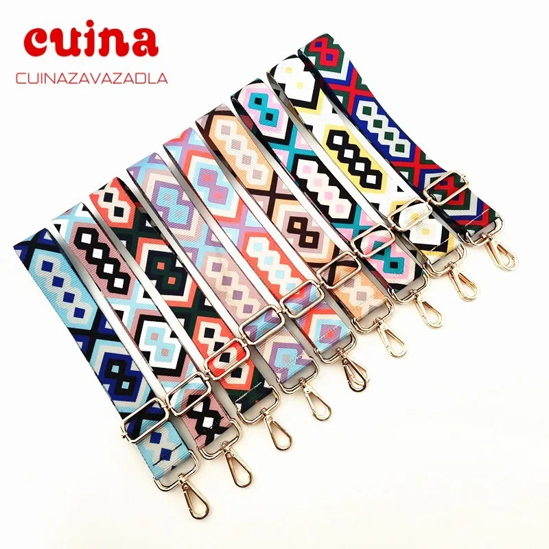

New Pattern Crossbody Bag Strap Handbag Adjustable Shoulder Strap Wide Crossbody Bag Belt