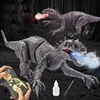 Children Remote Controlled Spray Jurassic Dinosaur 2.4G Sound And light Simulation Walking Electric Intelligent Dinosaur Toy 4