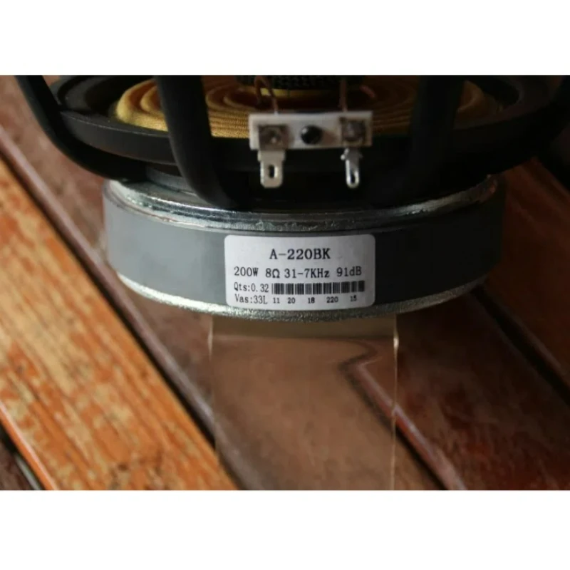 SOTAMIA 1개 8인치 미드 우퍼 8옴 200W 카본 파이버 글래스 파이버 브레이디드 사운드 베이스 HIFI 스피커 홈 시어터 음악 시스템