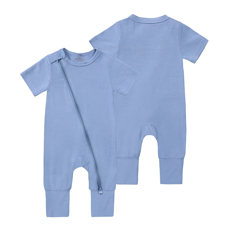 

Summer Baby Boy Romper Wear Infant Bebe Thin Pajamas Short Sleeve Jumpsuit Clothes Girl Outfits Playsuit