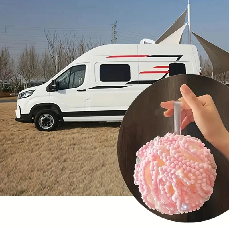 Soft Foaming Flower Ball for Body Cleaning