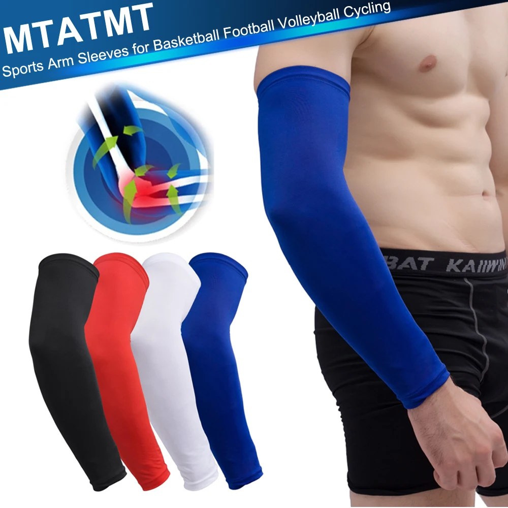 

1Pcs Arm Sleeves Compression Elbow Brace for Men Women, Outdoor UV Protection Sports Sleeves for Basketball Volleyball Cycling