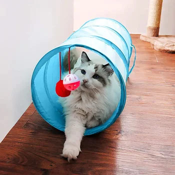 Foldable Cat Tunnel Toy 1