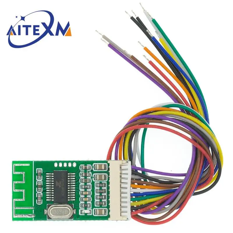 

KCX_BT002 Bluetooth Audio Receiver Board Module Lossless 4.2 Wireless Audio IC Board MP3 Decode MP3 Module