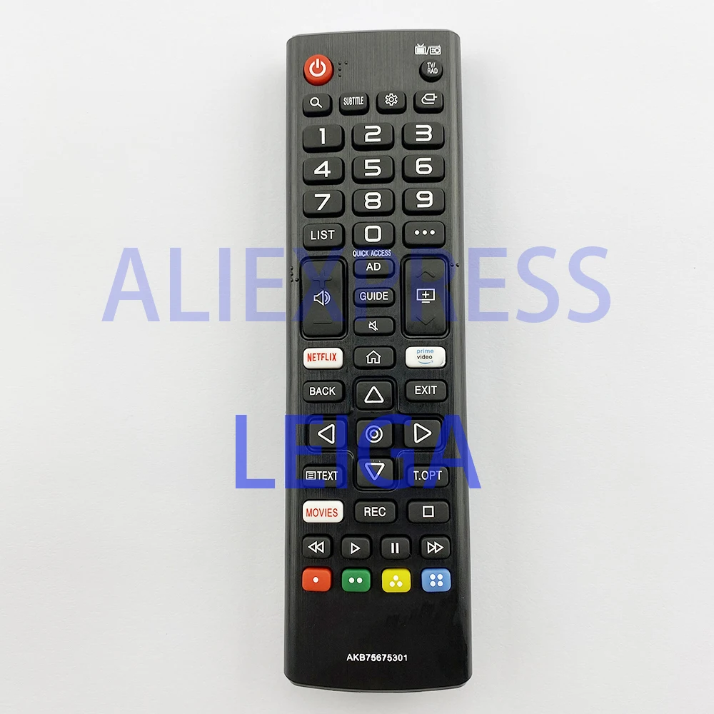 

AKB75675301 Remote Controller with NETFLIX Prime Video Apps for LG 2019 Smart TV AKB75095308 AKB75675311