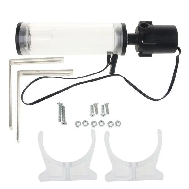 31BA Wasserpumpe G1/4 Gewinde Xhc8 + 160 mm Zylinder Computer Wasser für 12 V 19 W PC Wasserkühlung SC600 Pumpe Kühler – Detail 10