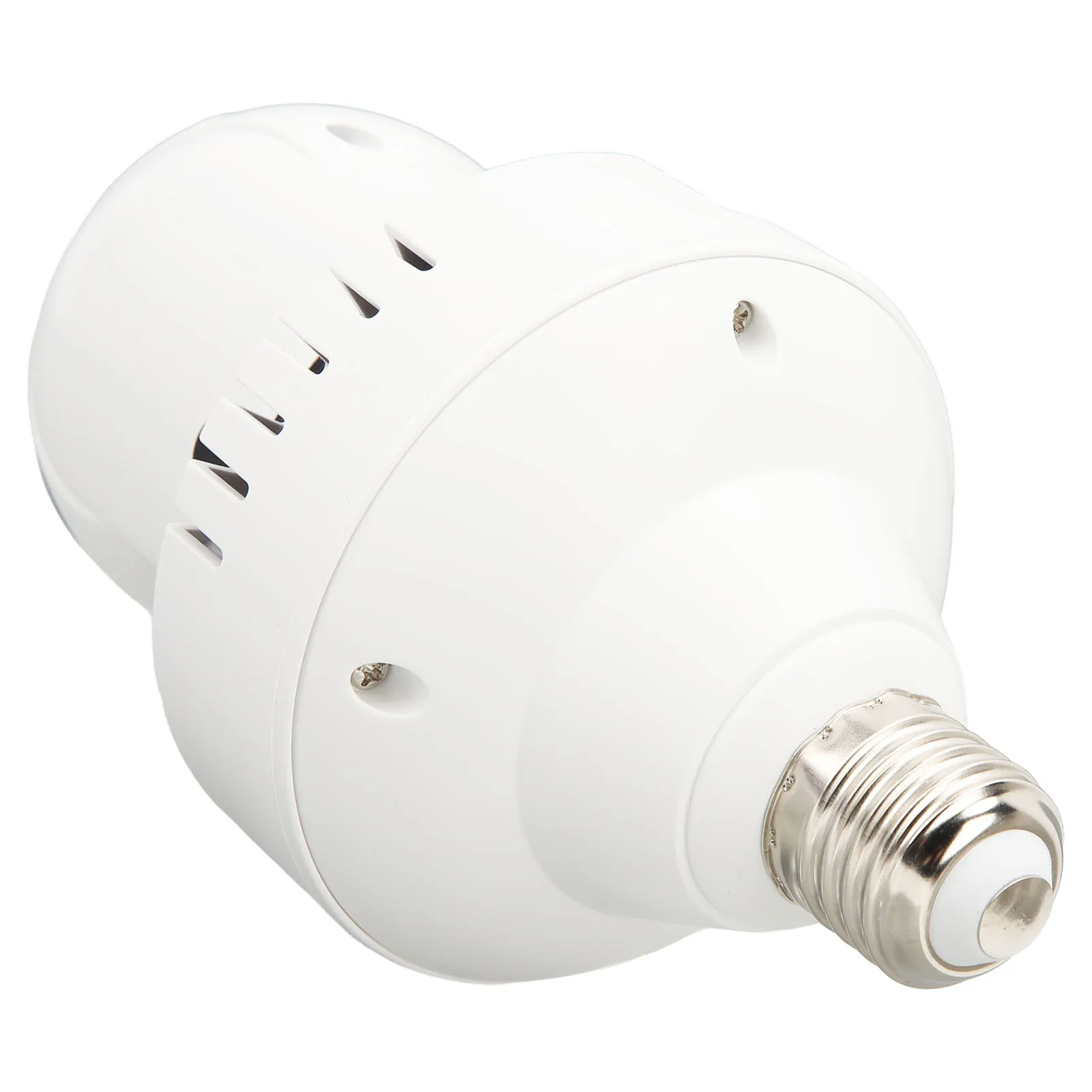 Outdoor WiFi Light Bulb Security Camera 2 Way Audio 110‑240V Light Bulb Security Camera with Smoke Detector for Home