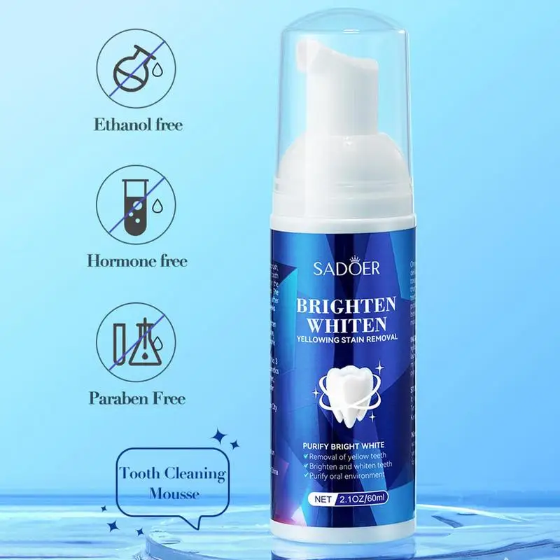 60ml Zänn Cleansi Whiteni Mousse Entfernt Flecken Zänn Whiteni Oral Hygiene Mousse Zahnpasta Whiteni And_voghion.com