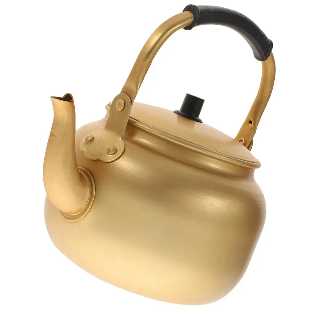 15L Capacity Aluminum Water Kettle Thickened Stovetop Tea Kettle Boiling Pot For Stove Home Metal Water Boiler Stovetop