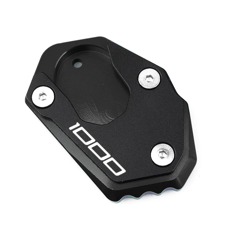 CNC Motorcycle Kickstand Extension Pad - Durable Foot Side Stand Enhancer