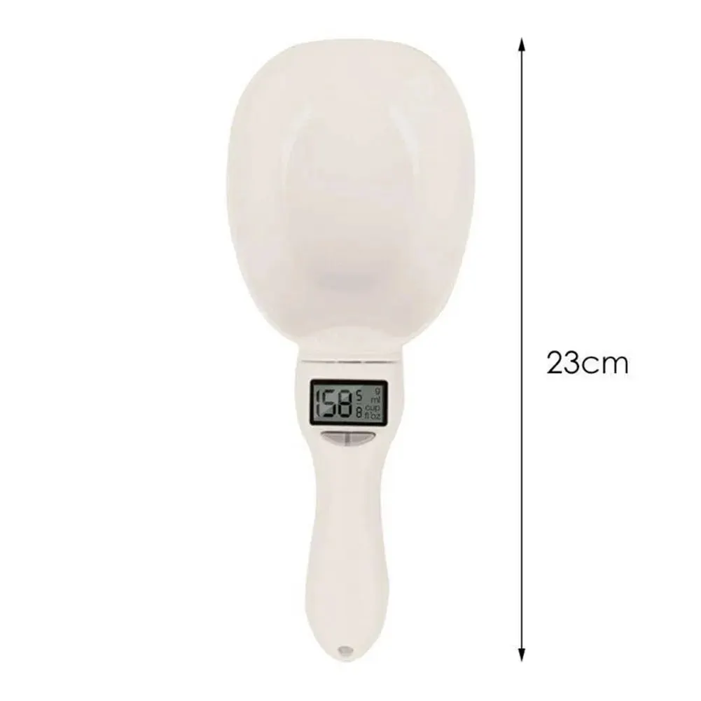 Pet Food Scale LCD Electronic Precision Weighing Tool Dog Cat Feeding Food Measuring Spoon Digital Display Kitchen Scale