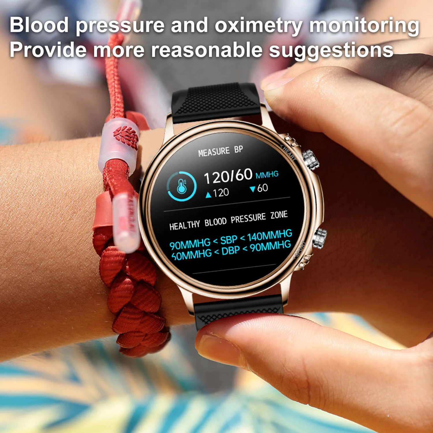 Smart Watch For Men Multi Sports Modes Call Message Smart Reminder Heart Rate Blood Pressure Monitor Smartwatch For Android Ios, Alina Gadgets