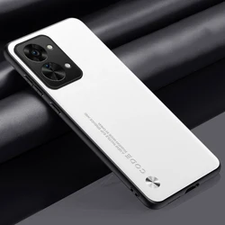 Custodia per telefono di lusso in PU pelle opaca in silicone elegante - Copertura di protezione completa