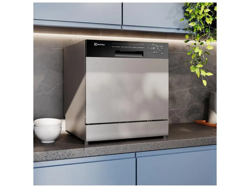 Lava-louças Electrolux 8 Serviços com Função Higienizar LS08E Inox - 220V 3