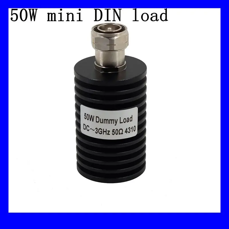 

DC-3GHz / 4GHz 50W Mini DIN RF 50ohm RF 4.3-10 Connectors Dummy Load