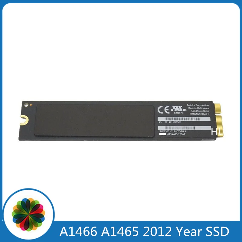 Promozione A1466 A1465 2012 Ssd 64Gb 128Gb 256Gb 512Gb Per Macbook Air 11.6 "13.3" Scheda Madre Per Laptop Con Unità A Stato Solido Emc2558