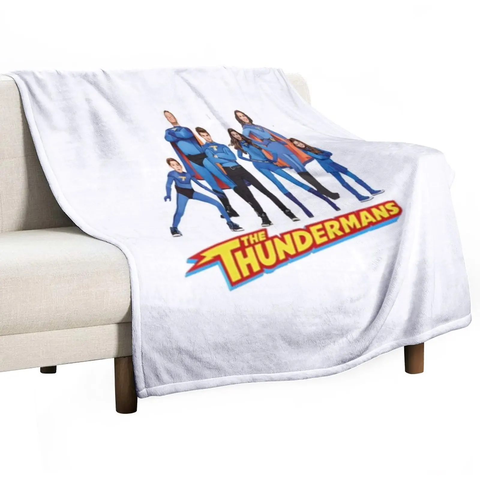

Одеяло для мальчиков Thundermans, детское одеяло, одеяло, фланелевое одеяло
