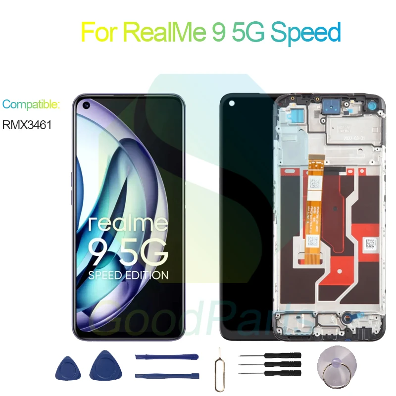 

Запасной дисплей для RealMe 2412*1080 RMX3461, для RealMe 9