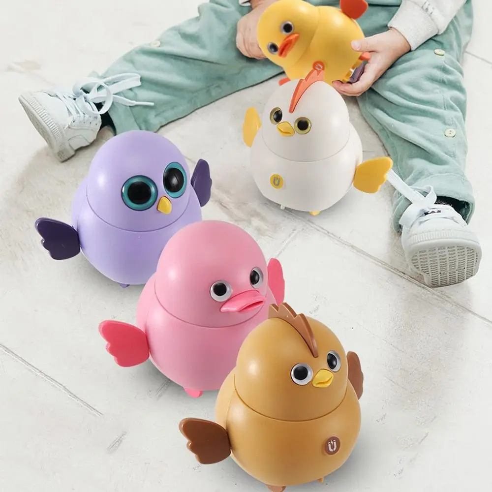 Cute Magnetic Swinging Walking Chick Toy Lightweight Duckling Owl Electric Walking Chick Toy Swinging Magnetic Toys Toddler 3