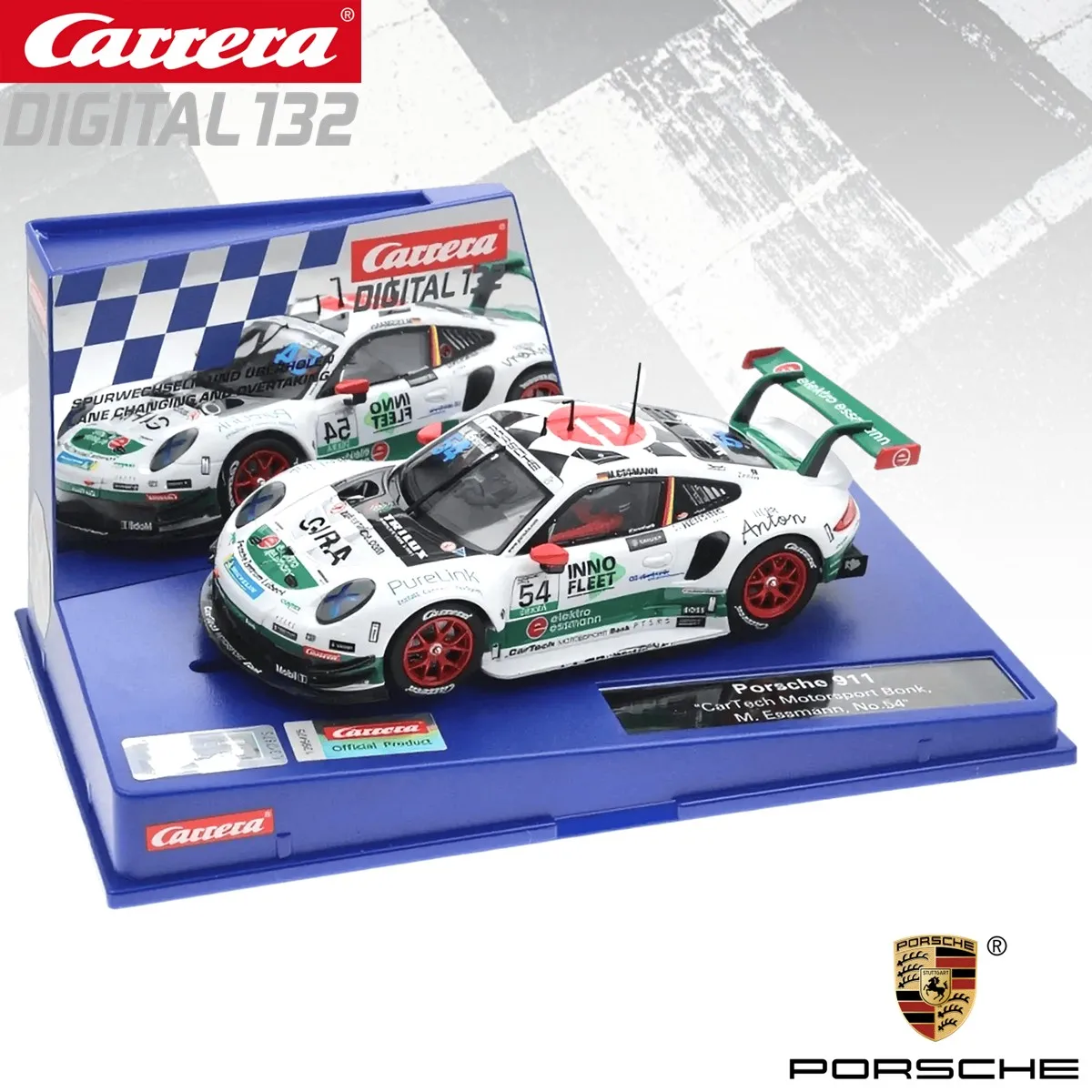 Carrera Slot Car Digital132 Porsche 911 RSR 30915/31073/32019 Gulf