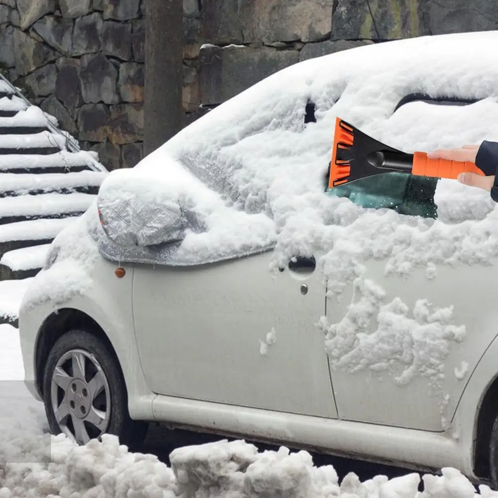 Low-temperature Resistant Shovel Winter Driving Tool Durable Ice Snow Scraper with Non-slip Handle for Windscreen for Versatile