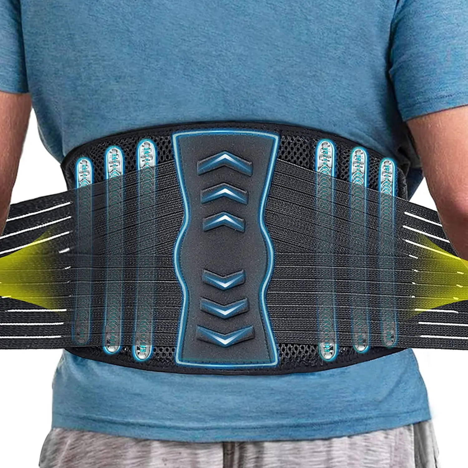 Hot Sport Accessories Back Support Brace Belt Lumbar Lower Waist Double Adjustable Back Pain