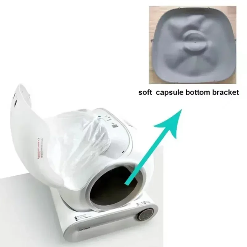 Cat Litter Box Use for TONEPIE Automatic Cat Litter Box Accessories Bin Door Bottom Capsule Ventilation Screen Filter Mesh Trash Bag LitterTray